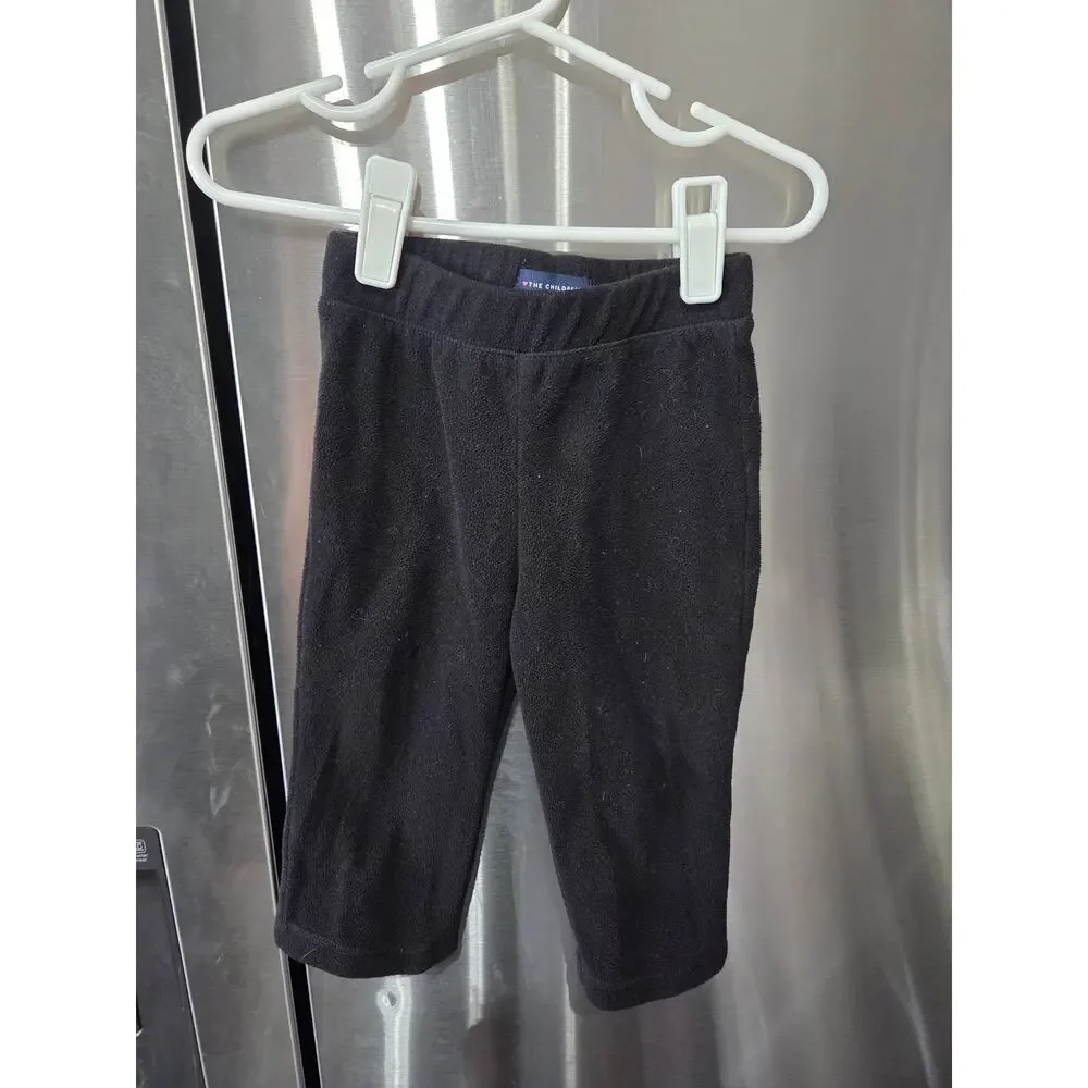 Fleece Sweatpants 2 Pack Black/Purple - The Children's Place - 12-18mo